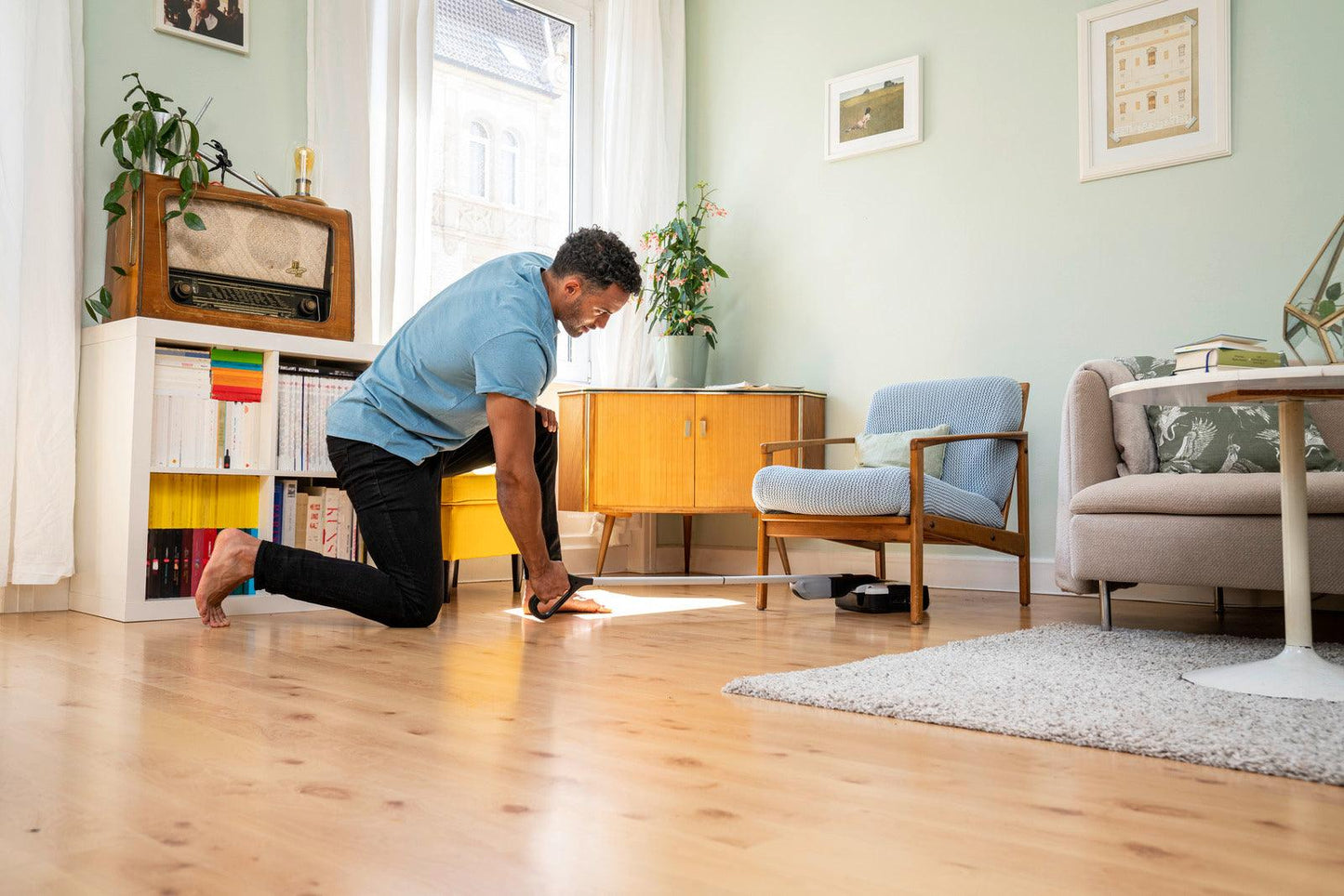 KARCHER FC 2-4 Duo Grindų plovimo šluota ilgas veikimas didelio ploto išvalymas