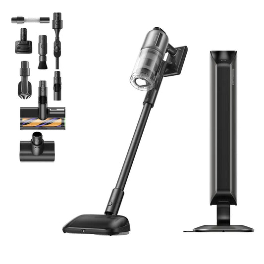 Dreame Z40 Station – belaidis dulkių siurblys su savaiminiu išsivalymu