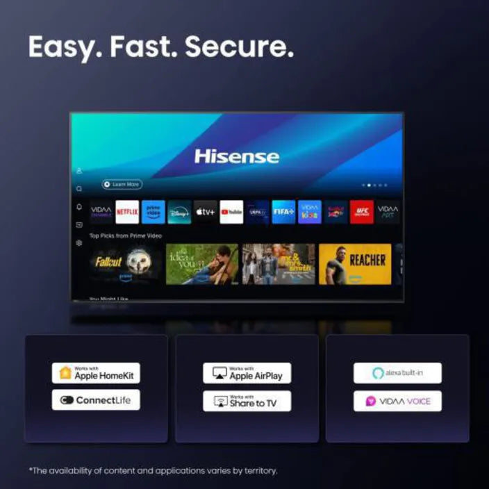 Išmanusis televizorius Hisense 65E77Q 164cm 65" 4K QLED