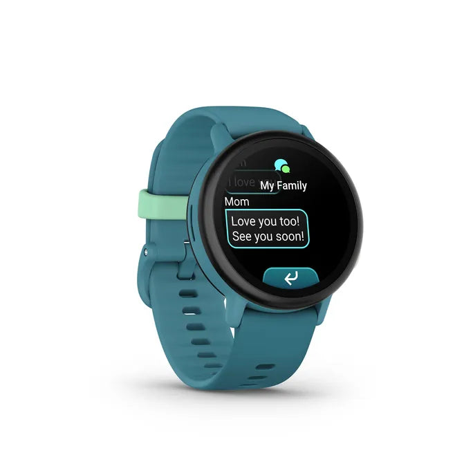Laikrodis Garmin Bounce™ 2 turkio spalvos