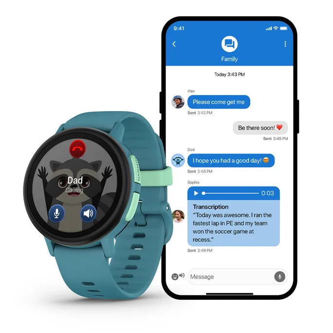 Laikrodis Garmin Bounce™ 2 turkio spalvos