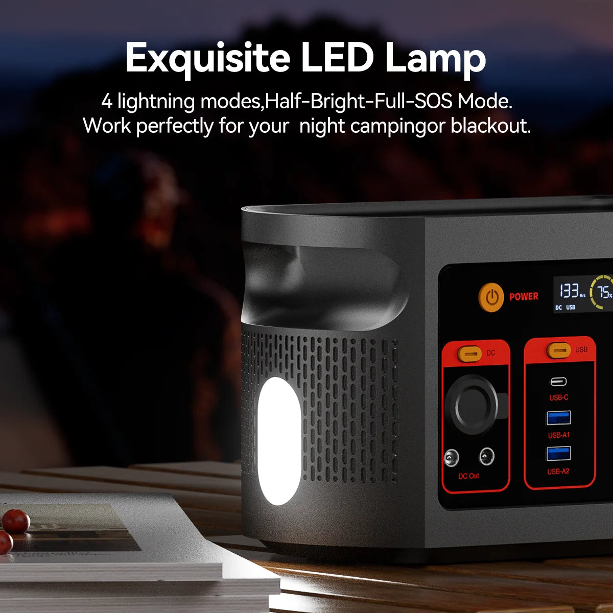 Nešiojama elektros stotelė FlashFish E103 300W 179.2WH