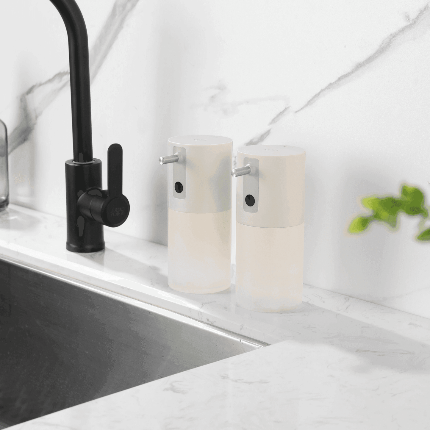 Automatinis muilo dozatorius 310ml. - GerasDaiktas.lt