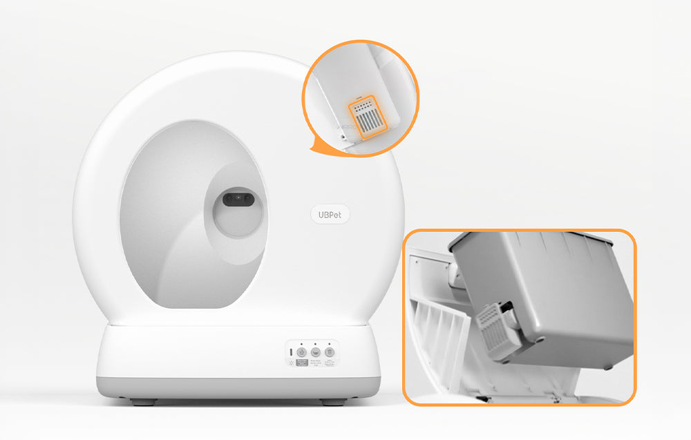 Išmani savaime išsivalanti kačių kraiko dėžė UBPet C10 Pro