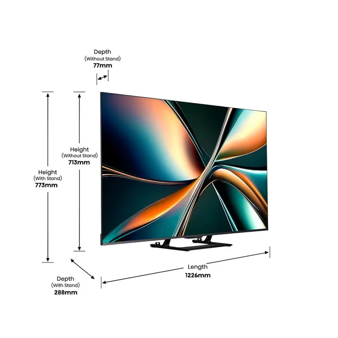 Televizorius Hisense 55U7Q 139cm 55"