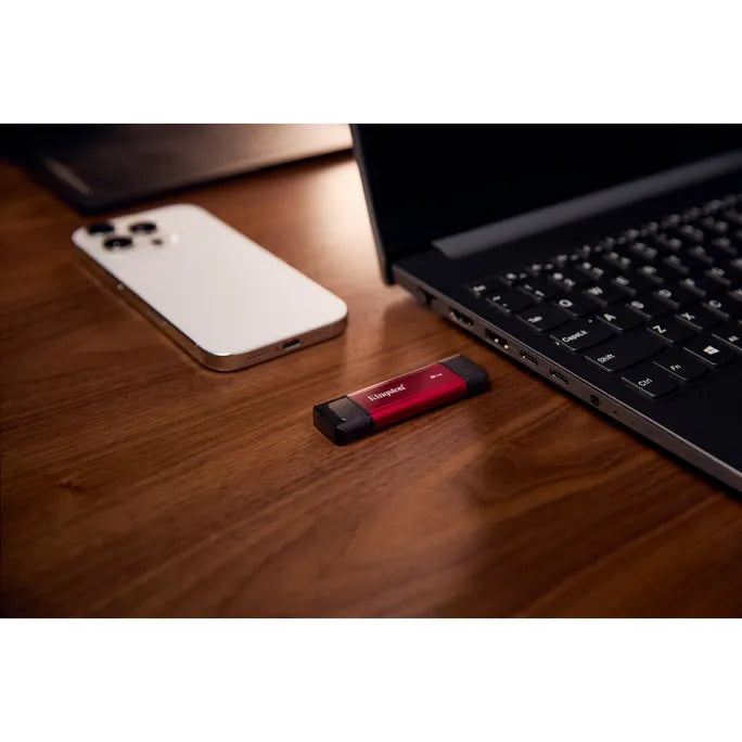 Kingston SPSD Dual Portable 2 TB USB-A 3.1 (10Gb/s), USB-C 3.1 (10Gb/s) externe Festplatte SSD