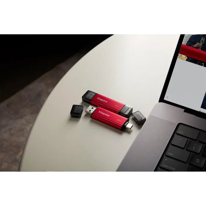 Kingston SPSD Dual Portable 2 TB USB-A 3.1 (10Gb/s), USB-C 3.1 (10Gb/s) externe Festplatte SSD