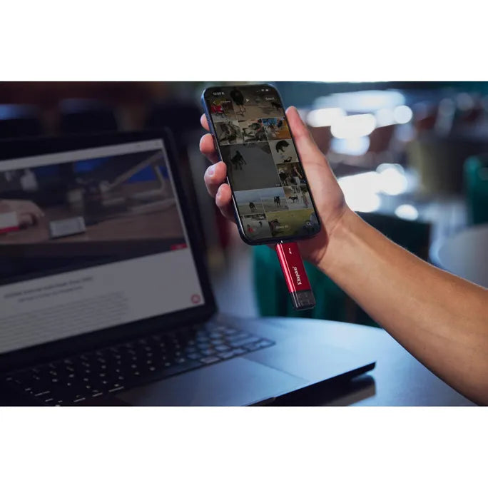 Kingston SPSD Dual Portable 2 TB USB-A 3.1 (10Gb/s), USB-C 3.1 (10Gb/s) externe Festplatte SSD