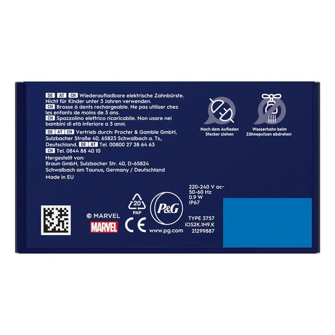 Dantų šepetėlis Oral-B iO Kids 6+ Spiderman