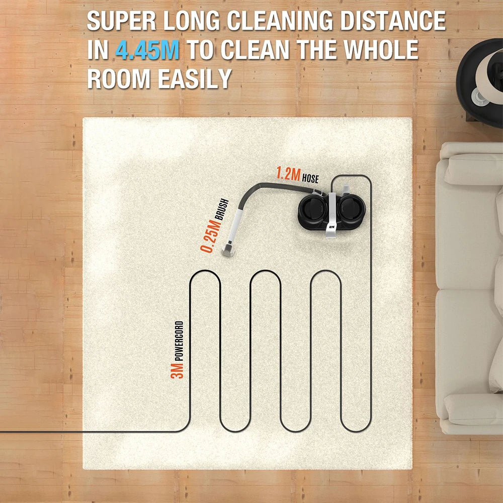 Plaunantis siurblys WUIETI 600W