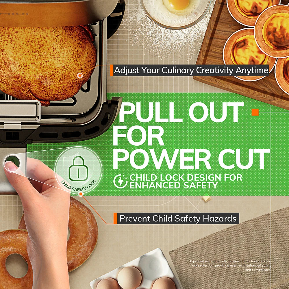 Karšto oro gruzdintuvė Rojny 5L