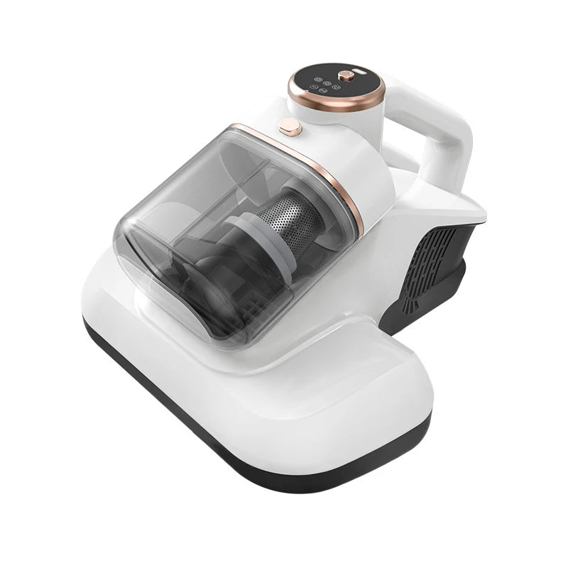 Belaidis Dulkių erkučių siurblys su dviguba talpa