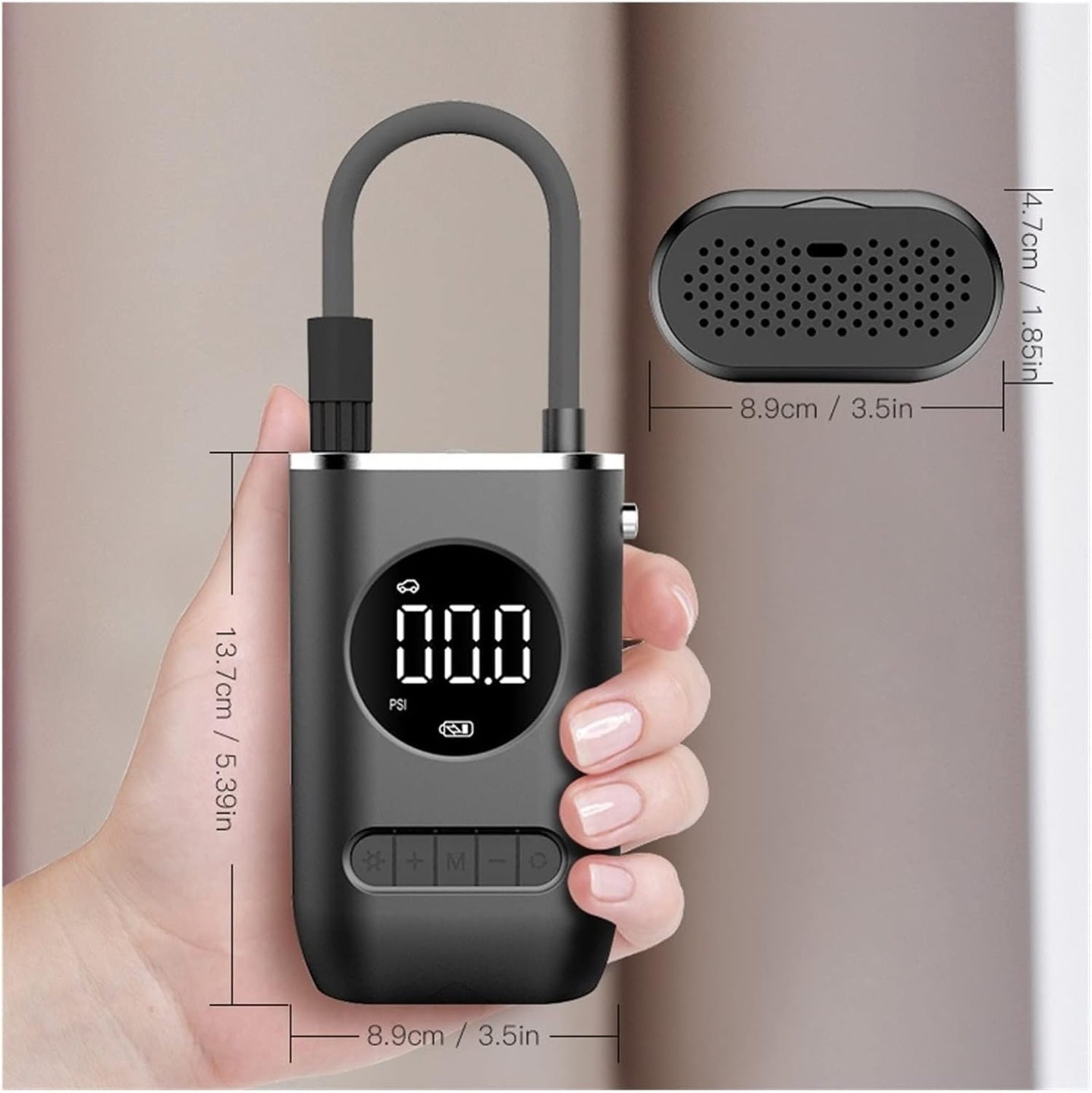 Įkraunamas oro kompresorius