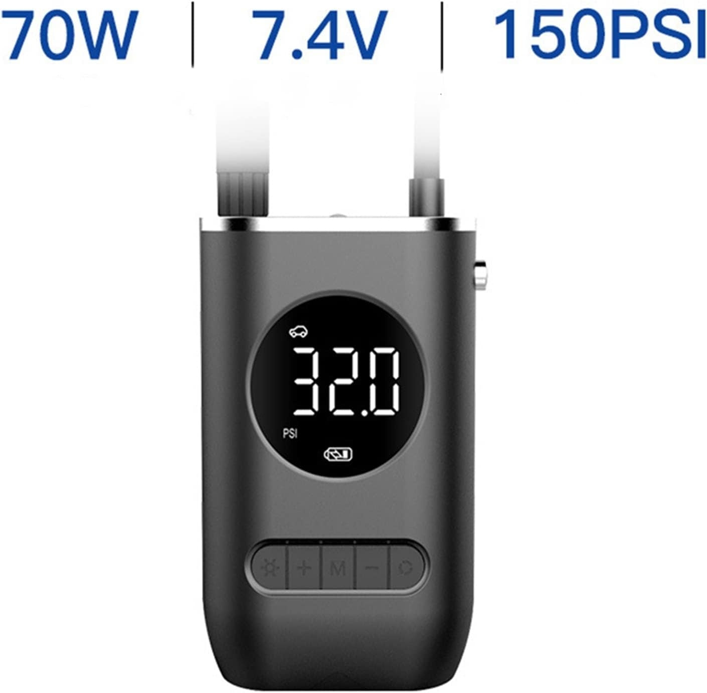 Įkraunamas oro kompresorius