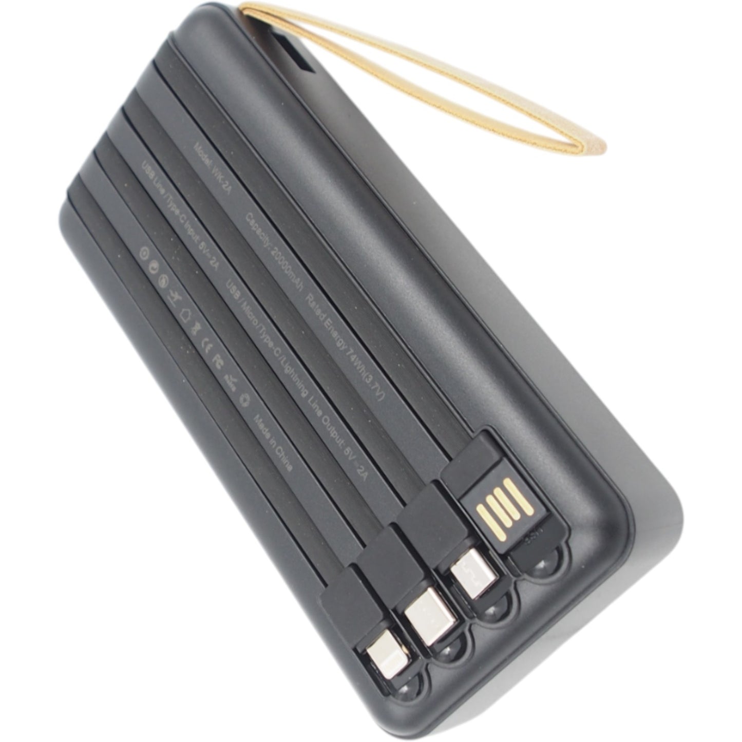 Išorinis akumuliatorius (Power Bank) WELIKE WK-2A 20000 mAh